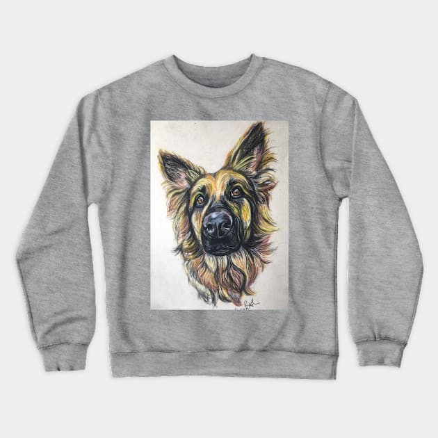 German Shepherd Crewneck Sweatshirt by Merlinsmates